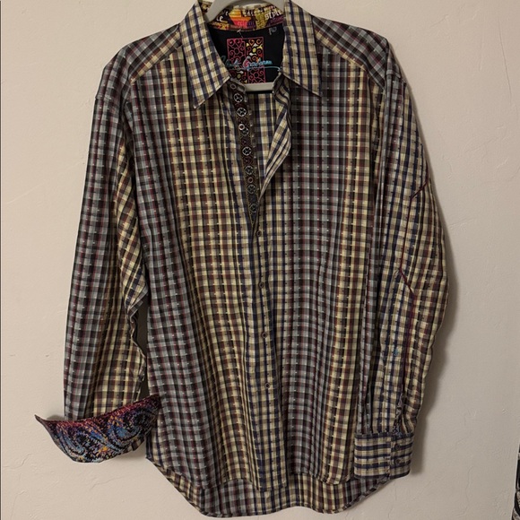 Robert Graham Other - Robert Graham Multicolor Checkered Button Down Shirt